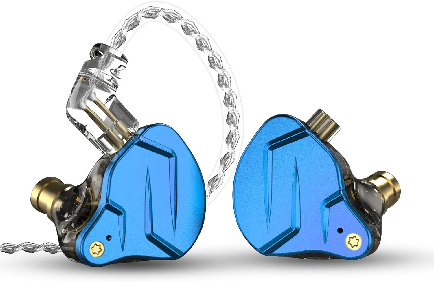 Auriculares in-ear gamer KZ Auriculares con cable ZSN Pro with mic azul