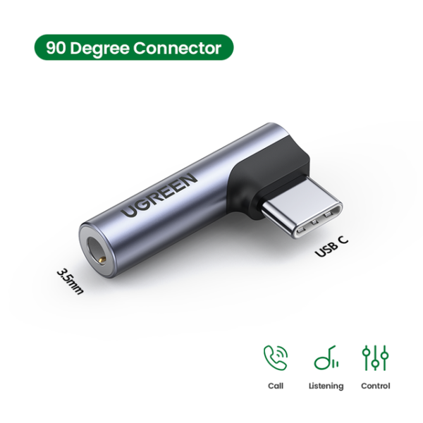 UGREEN- Adaptador C- 3.5mm Android