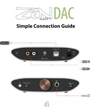 ZEN Air DAC Simple Connection Guide V4 KZ audífonos | ¡Entrega rápida a todo el Perú!