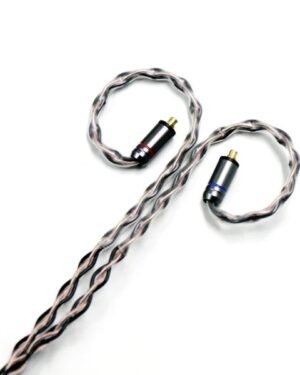 Concept Kart QKZ T1 Upgrade Cable for IEM Black Gold 9 1 Audífonos HiFi y Accesorios