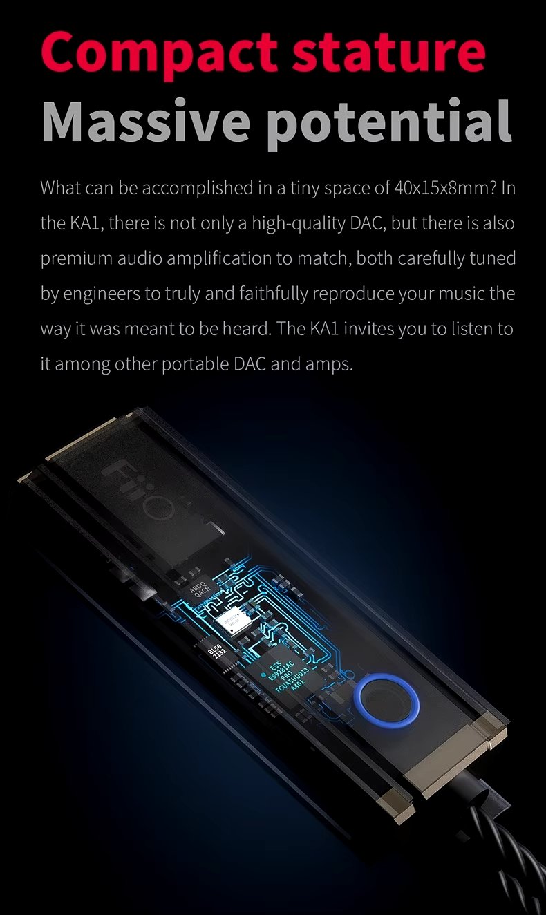 FiiO KA1 DAC Amplificador - Imagen 7