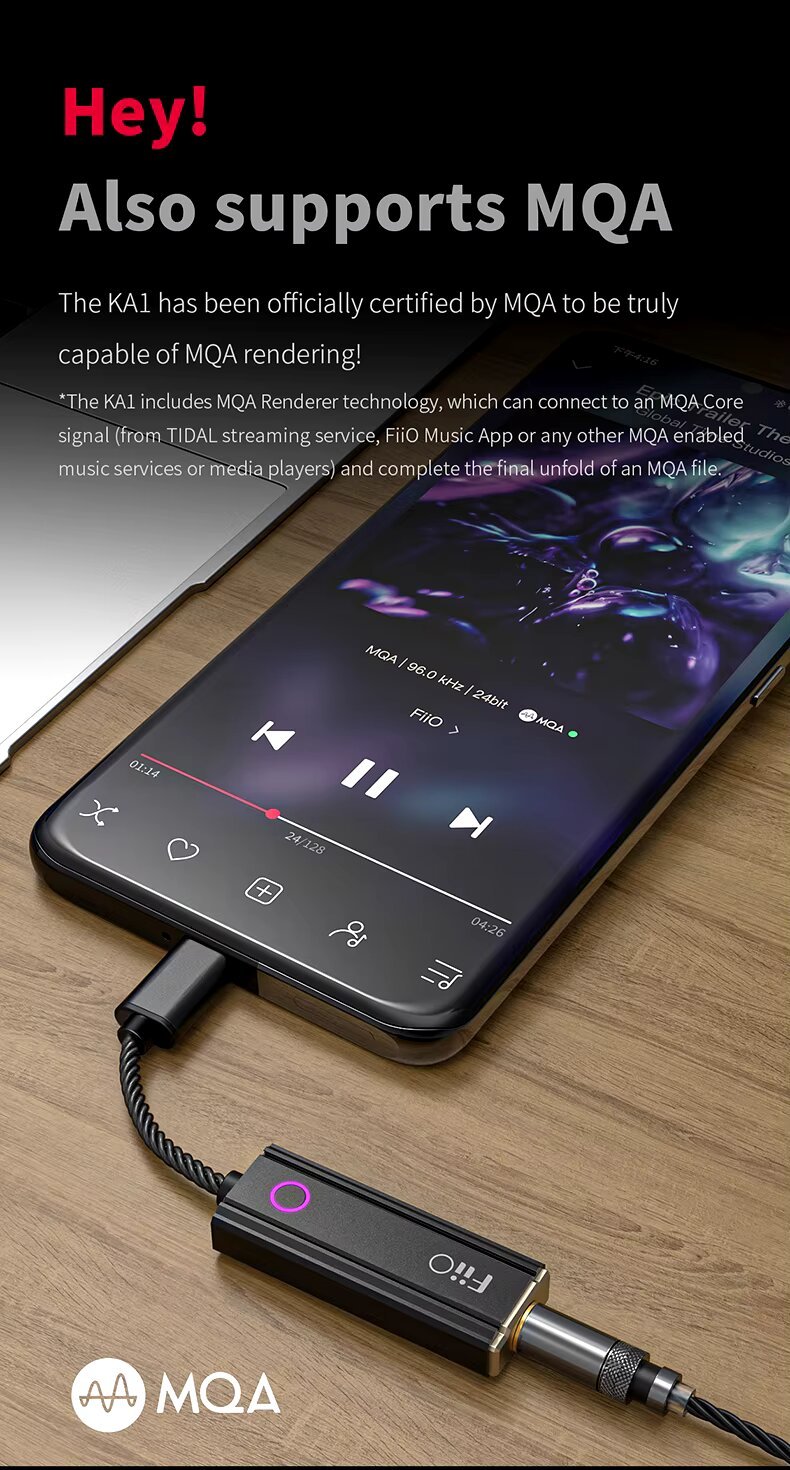 FiiO KA1 DAC Amplificador - Imagen 12