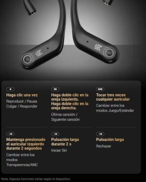 an01funciones KZ IN EARS | Envíos a todo el Perú