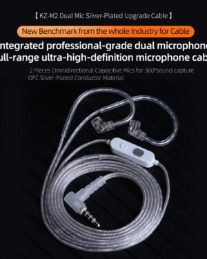 KZ M2 CABLE DUAL MIC