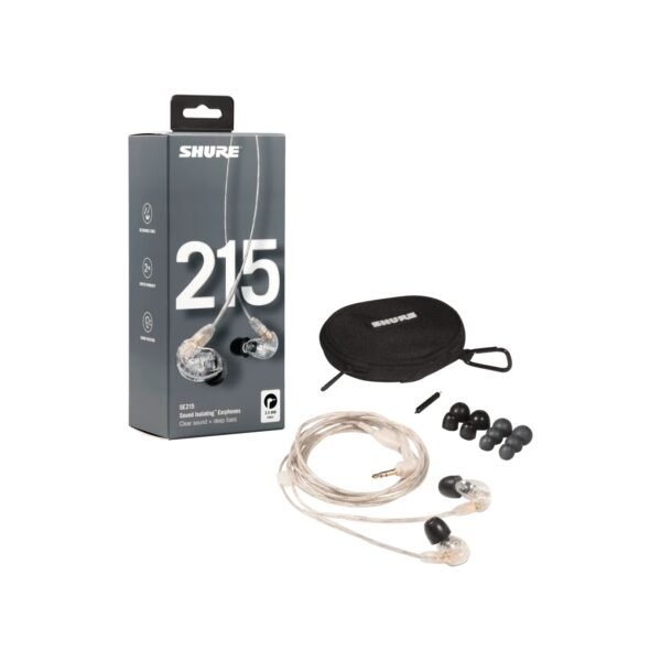 Shure SE215 Audifonos In-Ear Profesionales Original