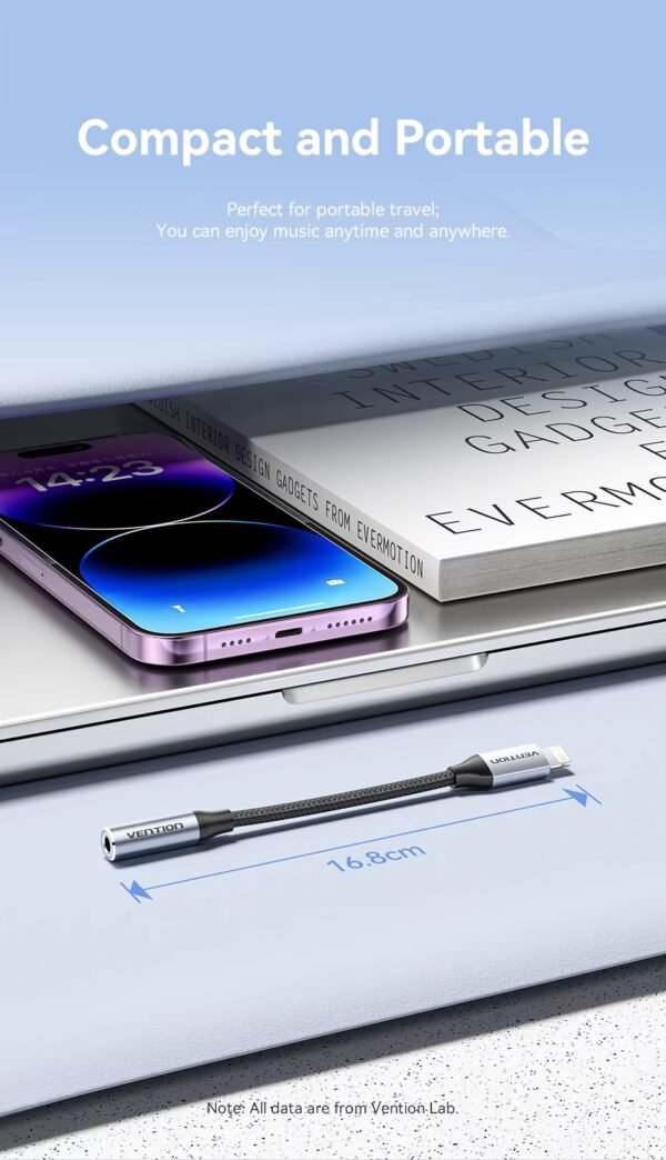 Adaptador de Audio Lightning a Jack 3.5mm - Imagen 13