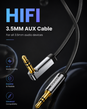 UGREEN Cable Auxiliar 3.5mm a 3.5mm Estéreo Hi-Fi 2M