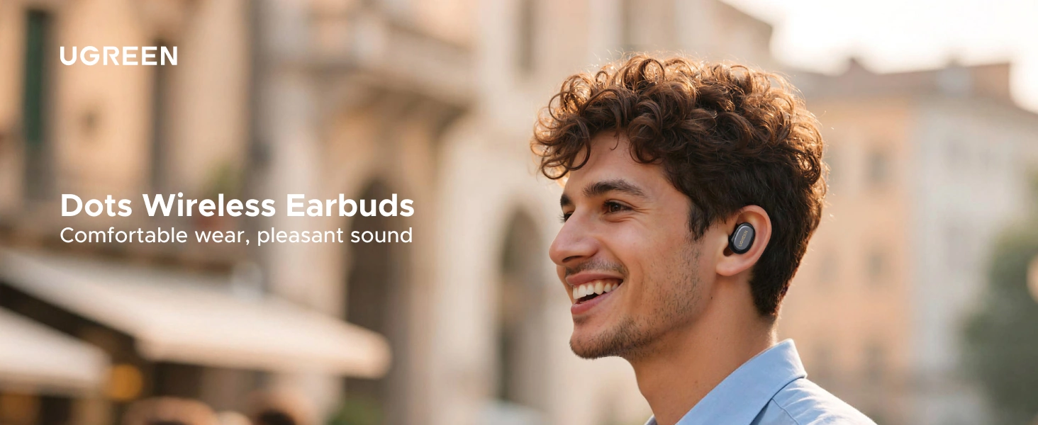 Audífonos Bluetooth UGREEN Dots TWS Bluetooth 6.0 WS220 - Imagen 2