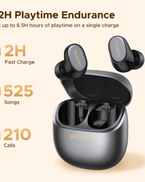 UGREEN Dots TWSTrue Wireless Earbuds Black WS220 75628 ugreen sri lanka ugreen.lk 1 KZ IN EARS | Envíos a todo el Perú