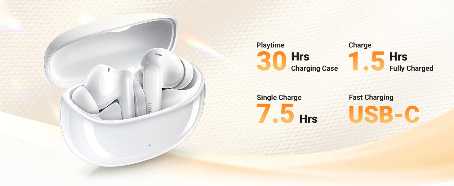 Audífonos Bluetooth UGREEN HiTune T3 Pro ANC In-Ear WS206 - Imagen 8