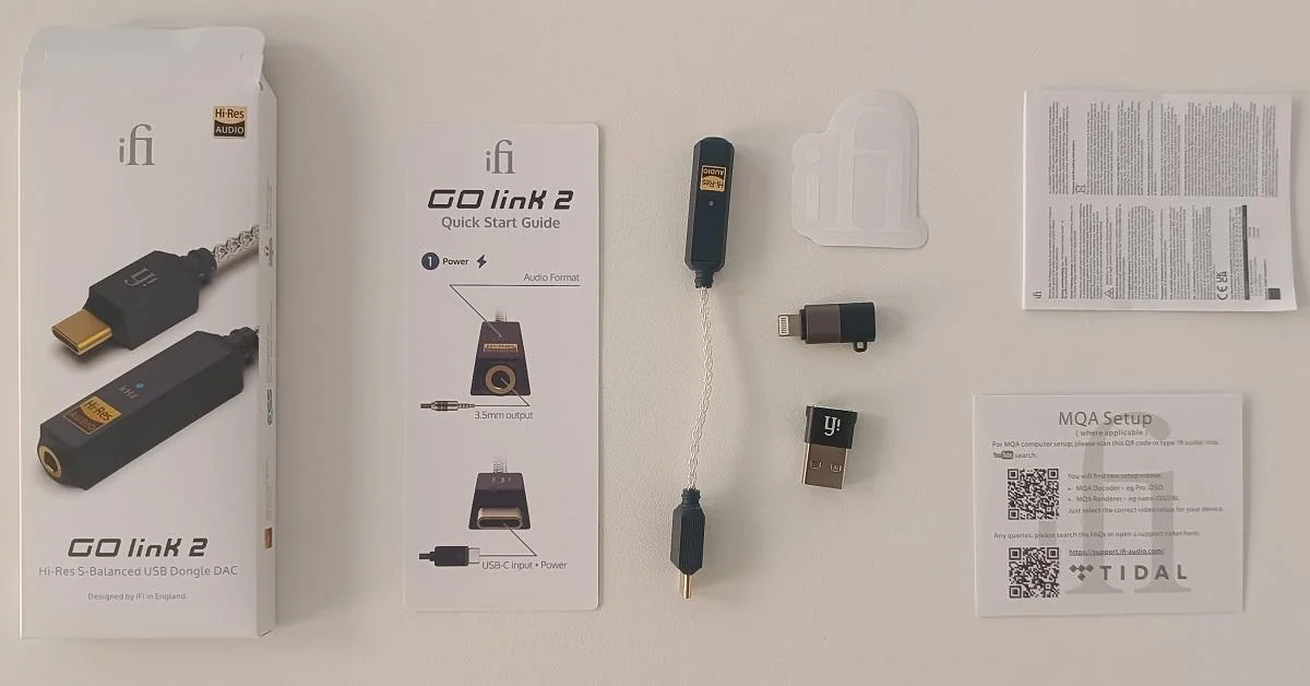 iFi GO Link 2 DAC USB-C Hi-Res con Amplificador de Auriculares | PCM 384kHz DSD256 - Imagen 9