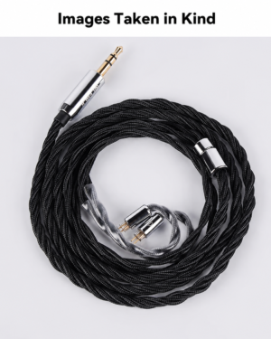 NiceHCK BlackDawn 0.78mm 2Pin 3.5mm – Cable Hi-Fi 5N Silver Plated OFC para IEM - Imagen 7