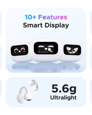 UGREEN ClipBuds Magic WS208 – Auriculares Open-Ear con Pantalla Táctil - Imagen 3