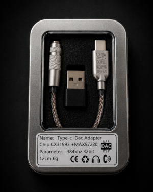 Winter HiFi DAC Type-C CX31993 + MAX97220 32bit/384kHz – 3.5mm
