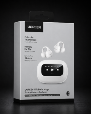 UGREEN ClipBuds Magic WS208 – Auriculares Open-Ear con Pantalla Táctil