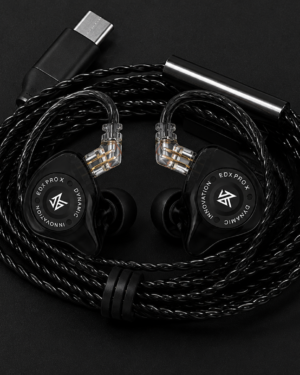 KZ EDX Pro X Tipo-C DAC Black Edition – Edición Exclusiva Audiophile