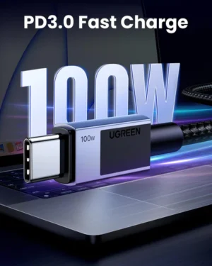 UGREEN L512 100W 2M – Cable USB-C a USB-C PD con E-Marker - Imagen 7