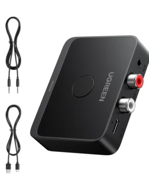 UGREEN BT505 | Receptor Bluetooth para Equipo de Sonido | LDAC RCA + 3.5mm - Imagen 3