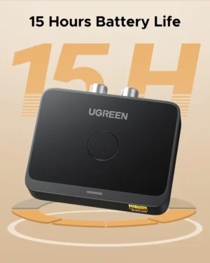 UGREEN BT505 | Receptor Bluetooth para Equipo de Sonido | LDAC RCA + 3.5mm - Imagen 5