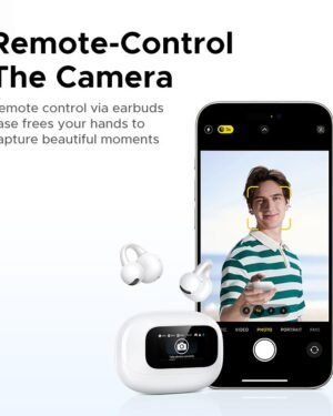 UGREEN ClipBuds Magic WS208 – Auriculares Open-Ear con Pantalla Táctil - Imagen 13