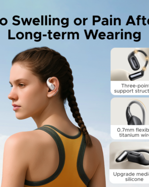 UGREEN FitBuds Open-Ear WS213 – Auriculares Bluetooth 6.0 Deportivos TWS - Imagen 3