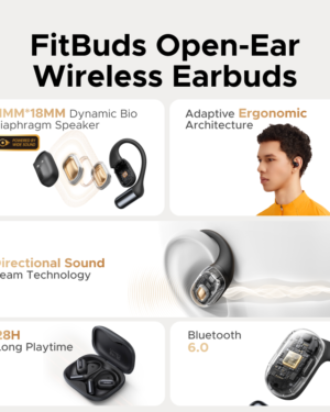 UGREEN FitBuds Open-Ear WS213 – Auriculares Bluetooth 6.0 Deportivos TWS - Imagen 5