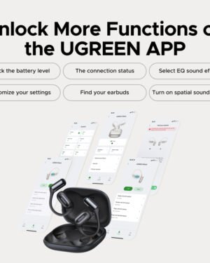 UGREEN FitBuds Open-Ear WS213 – Auriculares Bluetooth 6.0 Deportivos TWS - Imagen 9