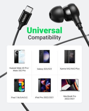UGREEN EP103 – Audífonos USB-C con Micrófono Hi-Fi – 30638 - Imagen 7