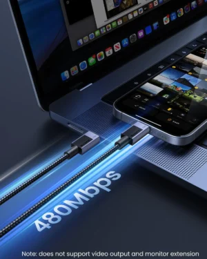 UGREEN L513 240W 2M – Cable USB-C a USB-C PD 3.1 con E-Marker - Imagen 9